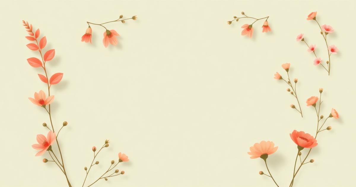 Soft sage and coral botanical illustration representing the range of psychiatric services at Greene Mental Wellness